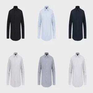 앤드지 24 F/W  트리코트 슬림핏 드레스 셔츠B22F5NWDH1201