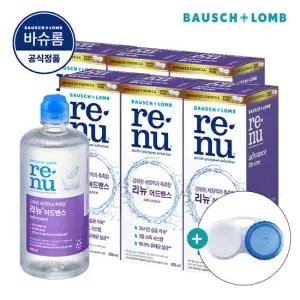 [바슈롬] 리뉴 어드밴스 355ml x 6개 소프트 렌즈 세척액