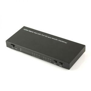 LC UHD 4X2 HDMI MATRIX 셀렉터-4Kx2K 지원/IR 리모콘