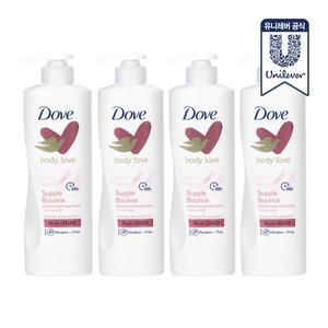 [도브] 바디러브 바디로션 서플 바운스 400ml 4개