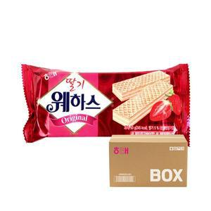 대용량과자 해태 딸기웨하스 50g 40입 간식박스 유치원단체선물