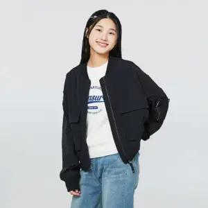 [소이] 여자 가을이월 크롭항공점퍼(24F1152)