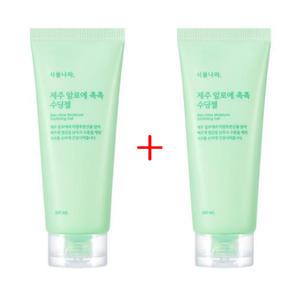 식물나라 제주 알로에 촉촉 수딩젤 200ml x2개