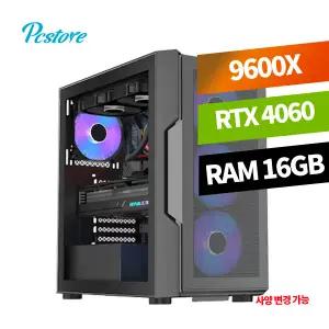 피씨스토어 AMD 베스트 게이밍PC 라이젠5 9600X RTX5060 (16GB, M.2 500GB)