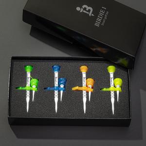 해피버디원 스마트골프티 티꽂이 높이조절 롱 드라이버티 4SET