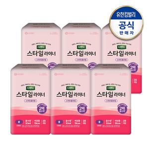 디펜드 스타일 라이너 스위트플로럴 롱 28매x6팩
