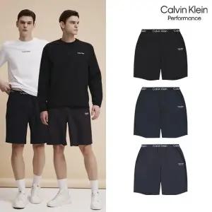 [Calvin Klein]퍼포먼스 25Summer 하프 로고팬츠 3종 남성