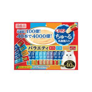 이나바 SC-235 고양이간식 챠오 츄르 40P 유산균 버라이어티