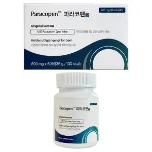 파라코펜 정 paracopen 600mg x 60정 1개 / 써클