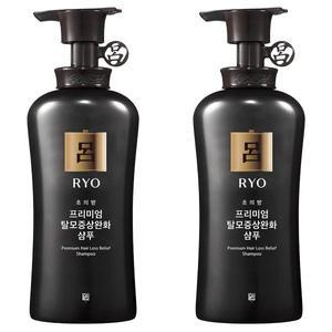 려 초의방 프리미엄 탈모증상완화 샴푸, 490ml, 2개