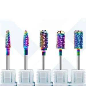 DIAMOND 레인보우 네일 드릴비트 5PCS 1세트-WF5FF64