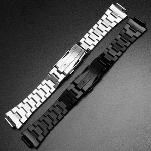 카시오 G-SHOCK 시계 밴드 GM-5600/DW5600/5610/GM-2100 GA2100 DW-5600 수정된 16mm 스트랩용 스테인레스