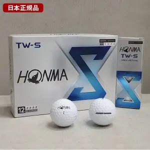 [혼마] 2024 TW-S 3피스 우레탄 화이트 골프공 12구 병행