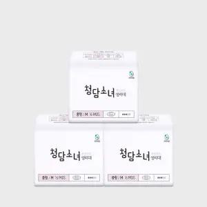 청담소녀 오리지널 생리대 3팩 [중형/대형] 224294