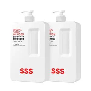 2개 1350ml 트리플에스 탈모완화샴푸 비오틴 두피케어 약산성 기능성화장품