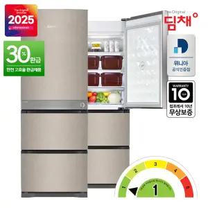 위니아 딤채 김치냉장고 NDT33KTMTE / 330리터 / 1등급 / 마블 베이지