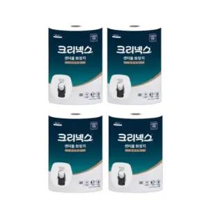 크리넥스 센터풀 프리미엄 800매 3롤 X 4팩 박스 45349 뽑아쓰는 점보롤 화장지