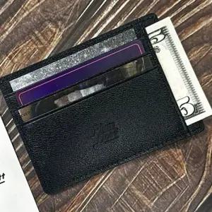 키링명함지갑 코인 윤기나는 슬림한 간편 카드수납함 명품 지갑선물 슬림지갑 가죽지갑