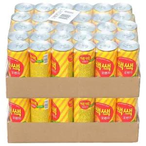 롯데칠성음료 쌕쌕 오렌지 240ml 60개
