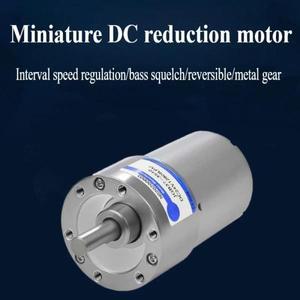 JGB37-3540 24V 감속기 모터 DC 기어 9-1280rpm 고속 저소음 하이토크 1-60kg.cm 엔진 미니
