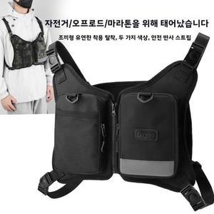 전술 조끼 가방 남자 캐주얼 성격 배낭 나일론 패브릭 가슴 야외 스포츠 여행 인기 브랜드