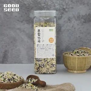 굿씨드 국내산 혼합15곡 2kg 1kg2통