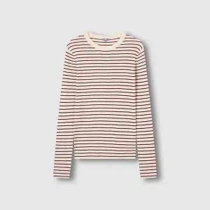 [JAJU](강남점)25F/W 여 립 스트라이프 긴팔 니트 J115402001