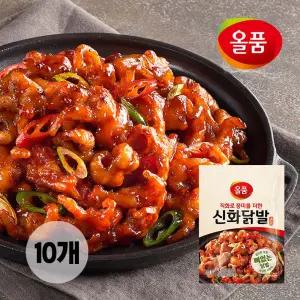 올품 신화 뼈없는 닭발 200g 10개