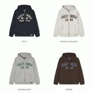 후아유 시그니처 패치 후드집업  Signature Patch Hood ZipupBrushed_WHMZF4911USG