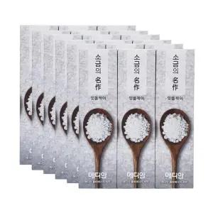 메디안 소금의 명작 치약 120g 3입 x6