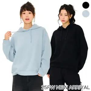 [체이스컬트] (WOMAN) LOVELY 엠보 프린트 후드 T-SHIRT/2Color