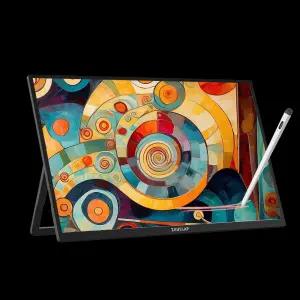ZEUSLAP 휴대용 모니터 Z22P PRO 포터블 터치 모니터 55.88cm(22인치) 슬림베젤 터치펜 적용