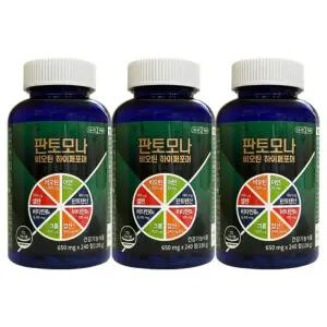 판토모나 비오틴 하이퍼포머 650mg 240정 3개 /ynd