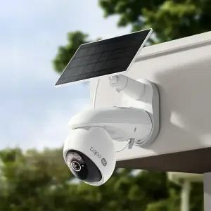 티피링크 Tapo C660 KIT 800만화소 태양광충전 회전형 무선 배터리 실외용 카메라 CCTV