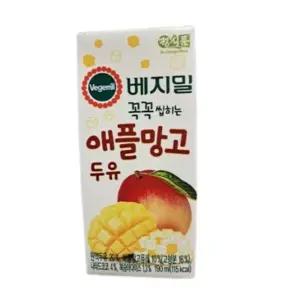 베지밀 애플망고 두유 190ml 48개