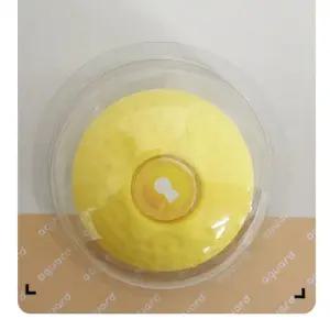 실리콘 문손잡이 정전기방지 문고리커버 노랑 방문손잡이커버 레란번
