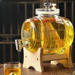담금주병 특이한 술병 야관문 회전 소주 밀폐용기 유리 인삼주 25cm 45L 선물 지름