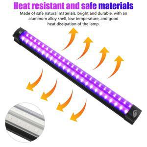5W 10W LED UV 블랙 라이트 바 395nm 튜브 효과 파티 무대 조명 ON OFF 스위치 포함 USB