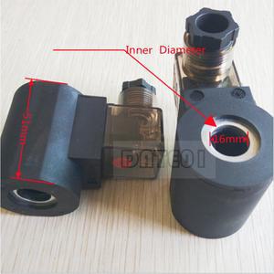 카트리지 밸브 유압 솔레노이드 코일 내경 16mm 높이 51mm 12V24V48V60V AC110V220V