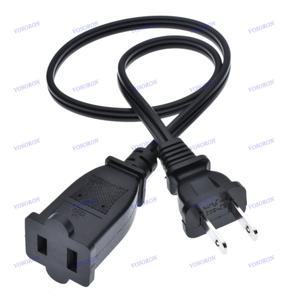 AC 전원 공급 장치 2구 남성/여성 연장 코드 케이블 US 플매트 카펫 러그 NEMA 1-15P ~ 10A 0.5m~5m