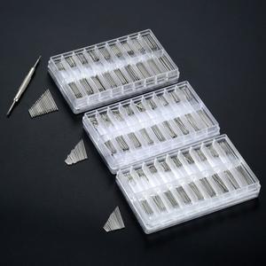 스테인레스 스틸 시계 밴드 스프링 바 스트랩 링크 핀 360 MM/1.5MM/0.8MM, 직경 1.0mm, 수리 도구 8mm-25m