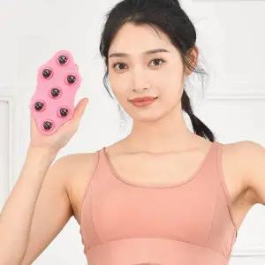 [셀러에이드]글러브 지압 안마 다리 팔 패션 장갑 데일리 마사지