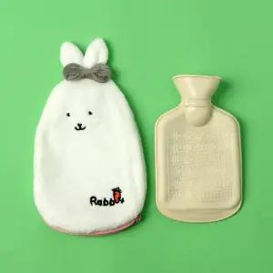 고품질 HWA 토끼 부드러운 보온물주머니 찜질 핫팩 250ml 온열찜질 (WD116E0)
