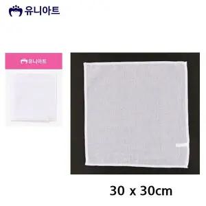 유니아트 (천) 면손수건 1장 (30cm) (P0000GFO) G20