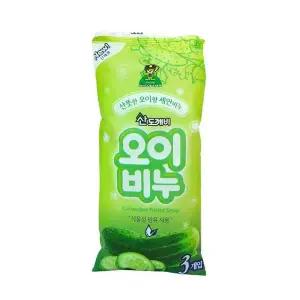 산도깨비 오이 비누 76g 3P