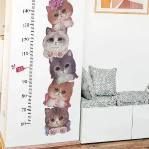 키재기 시트지 고양이 키재기스티커 시트지스티커