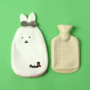 고품질 HWA 토끼 부드러운 보온물주머니 찜질 핫팩 250ml 온열찜질 (WD116E0)