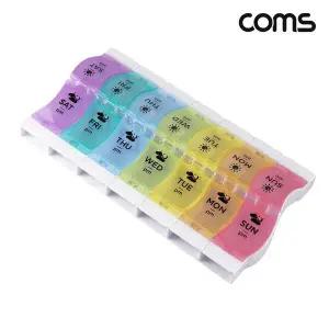 2주 알약 케이스 일주일 14칸 요일별