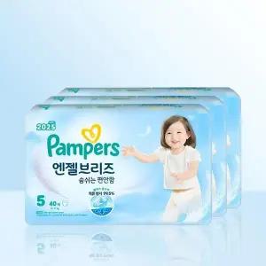 [셀러허브][팸퍼스] 팸퍼스 엔젤브리즈 썸머팬티 5단계 120매 / iuy (S39138901)