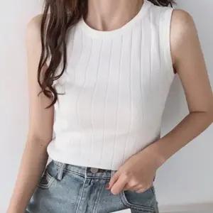 데일리 여성 나시티 여자 민소매 라운드 나시 티셔츠